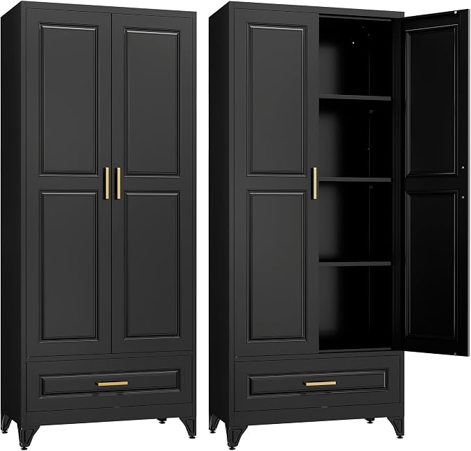 75" Kitchen Pantry Cabinet by Steeloong