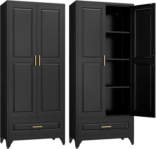 75" Kitchen Pantry Cabinet by Steeloong