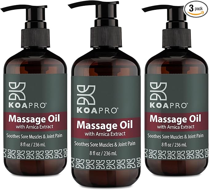 KOAPRO Arnica Sore Muscle Massage Oil by KOAPRO
