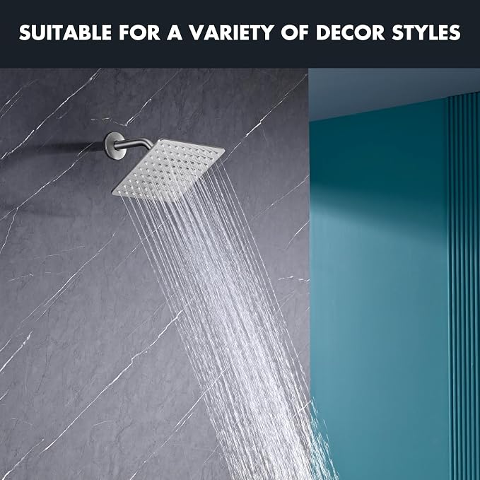 Rainfall Shower Head, MEDIOMI Rain Shower Head Set - Image 2