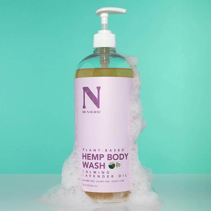 Dr. Natural Hemp Body Wash, 32 oz - Image 5