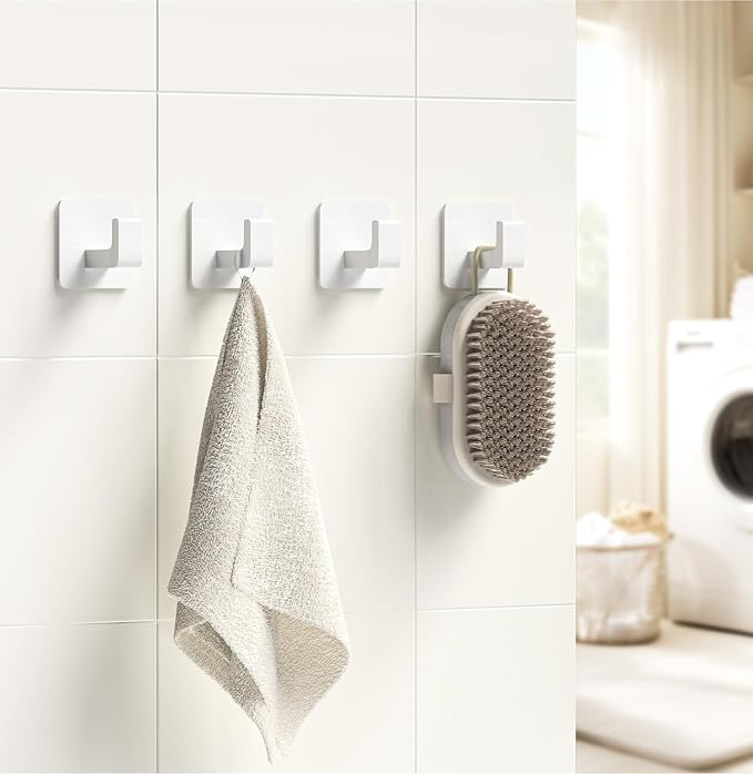 Square Self Adhesive Towel Hooks - Image 9
