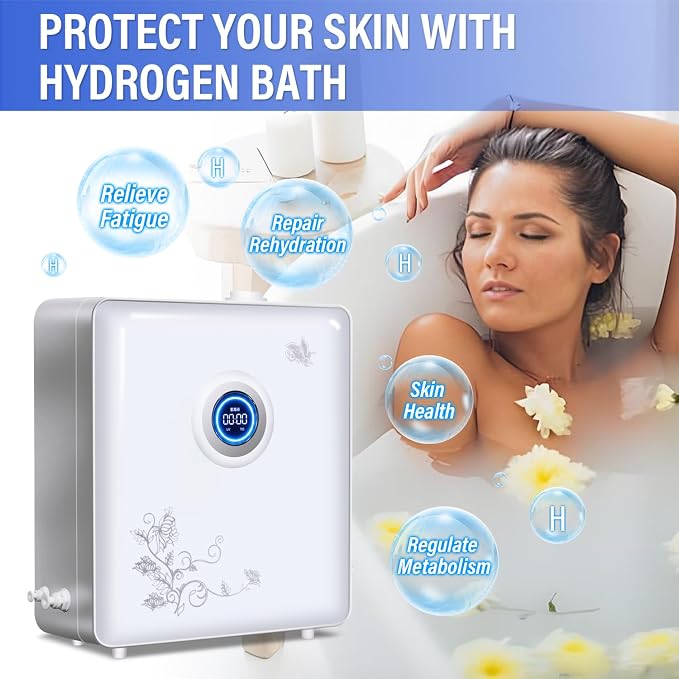 Nano Hydrogen Rich Moisturizing Bubble Bath Machine Above 4000ppd Molecular - Image 3