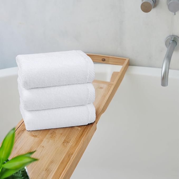Amazon Basics 100% Cotton Soft, Quick-Dry Absorbent Hand Towels - Image 7