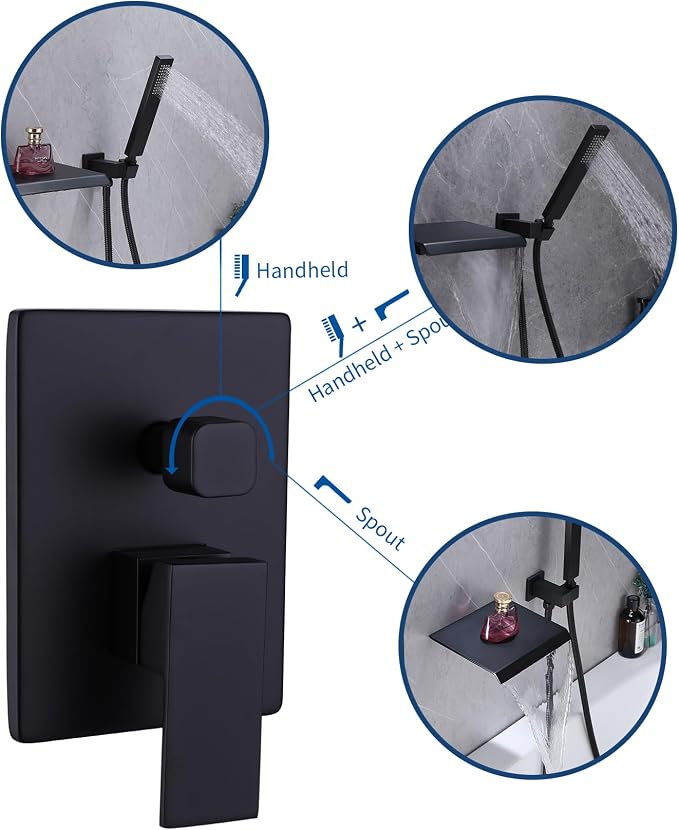 Taplong Wall Mount Tub Faucet - Image 3