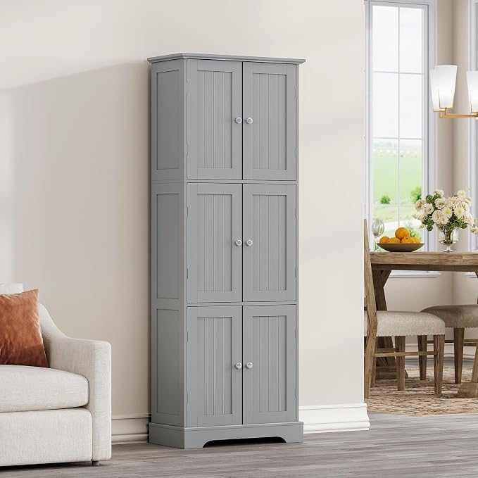 ChooChoo Tall Bathroom Storage Cabinet - Image 7