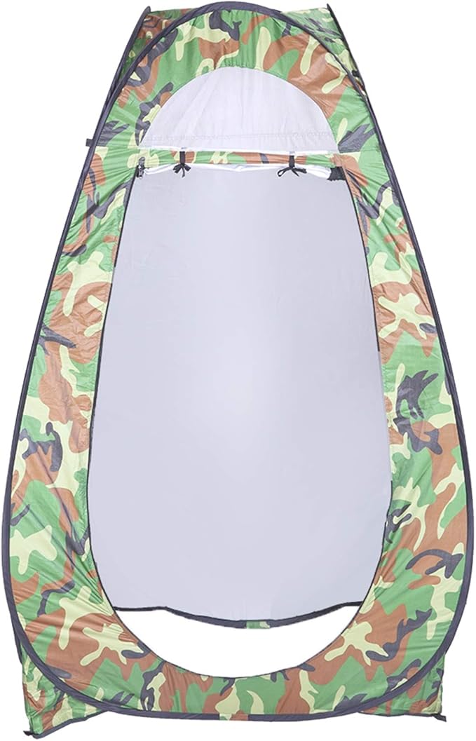 Pop Up Privacy Shower Tent, Portable Outdoor Bathroom Toilet Changing Dressing - Image 3