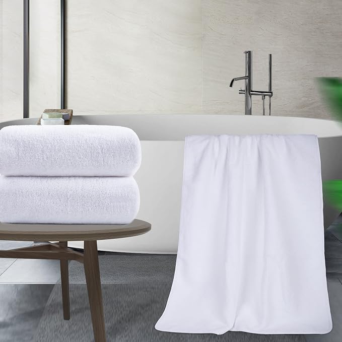 POLYTE Quick Dry Lint Free Microfiber Bath Sheet, 35 x 70 in - Image 5
