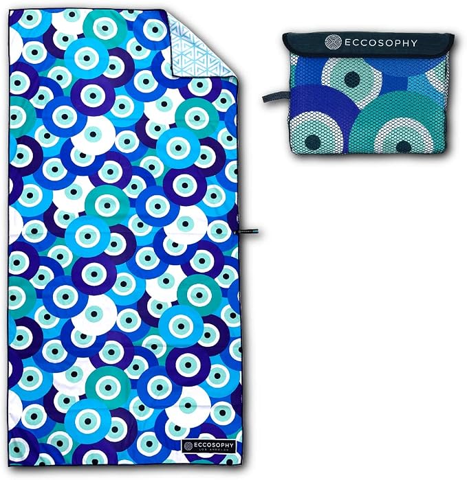 ECCOSOPHY Microfiber Beach Towel by ECCOSOPHY