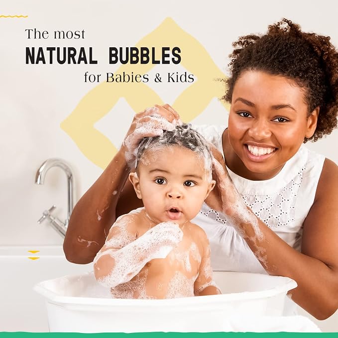 Alaffia Babies and Kids Bubble Bath, Gentle Baby Essentials - Image 3