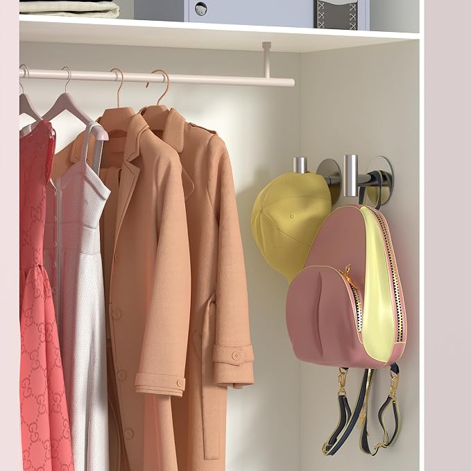 Heavy Duty Self-Adhesive Coat Hooks, Stainless Steel Towel Hooks - Image 6