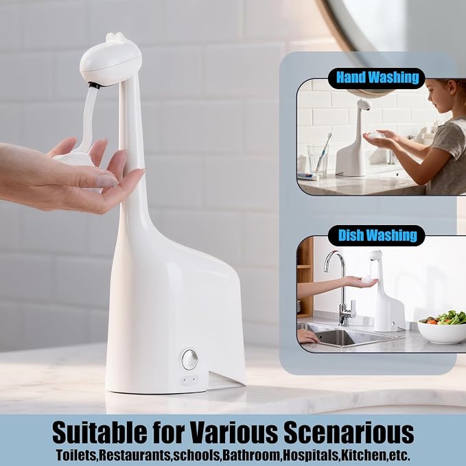 Automatic Foaming Soap Dispenser, 10oz/300ml Touchless Smart Dispenser - Image 6