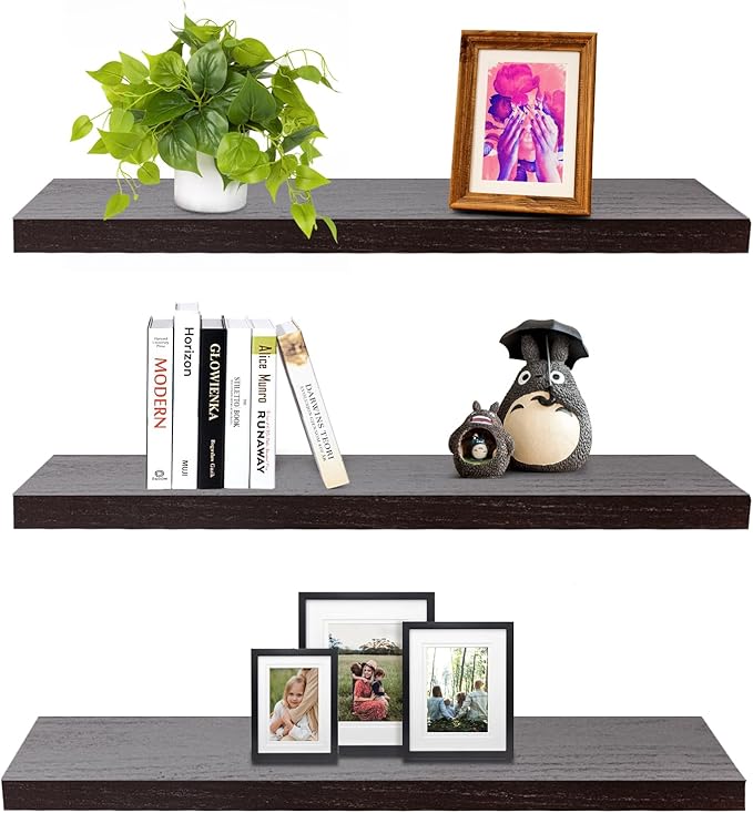 SAUMONIERES Floating Wall Shelves by Saumonieres