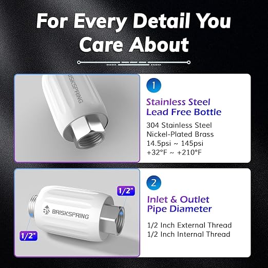 Salt Free Water Descaler, Water Heater Softener, Prevent Scale Buildup On Water - Image 6