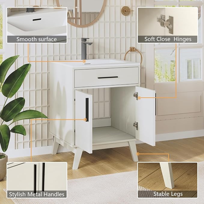 AMERLIFE 24.5" Bathroom Vanity - Image 5