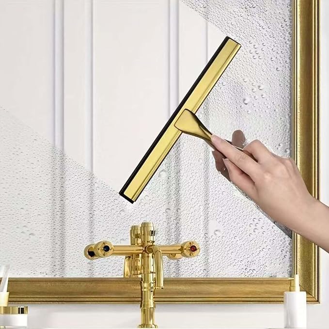 14-Inch Shower Squeegee, Stainless Steel Squeegee - Image 5