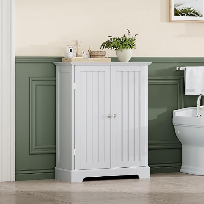 ChooChoo Bathroom Floor Cabinet, Modern Bathroom Storage Cabinet - Image 2