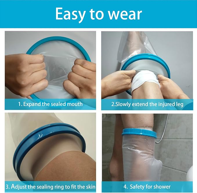100% Waterproof Kid Leg Cast Cover - Image 6