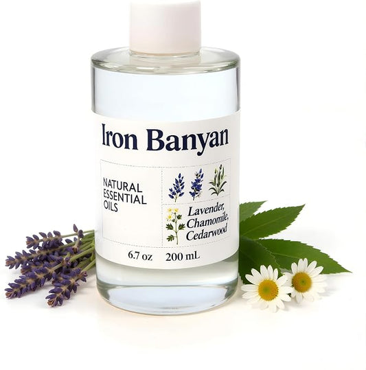 Lavender Chamomile Cedarwood Essential Oil Blend by Iron+Banyan