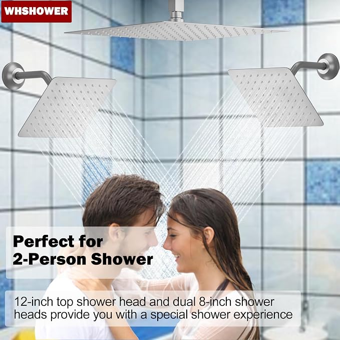 Brushed Nickel Shower System - Image 2