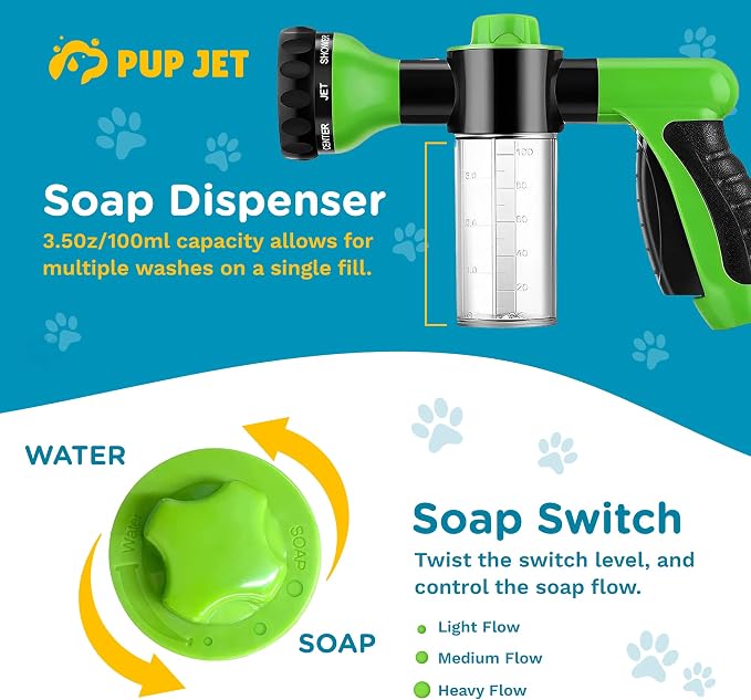 The Original Pup Jet Dog Washing Hose Attachment - Image 5