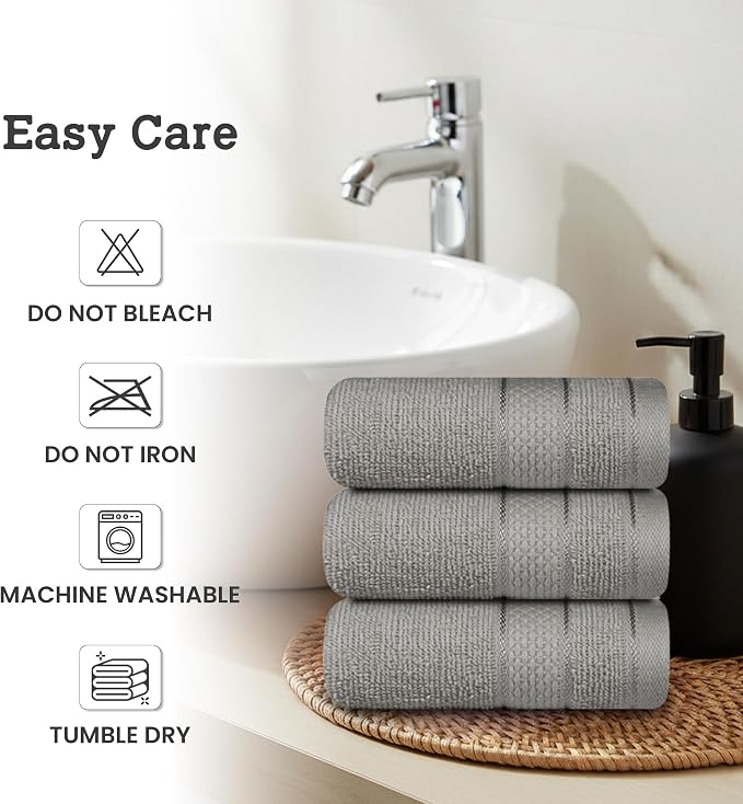 Casa Lino Face Towels & Body Wash Cloths - Image 6