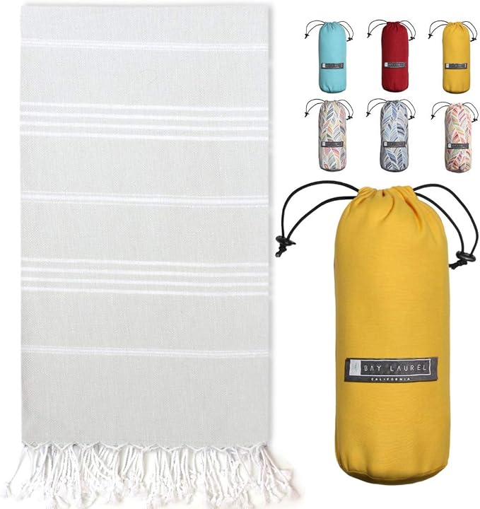 BAY LAUREL Turkish Beach Towel by BayLaurel