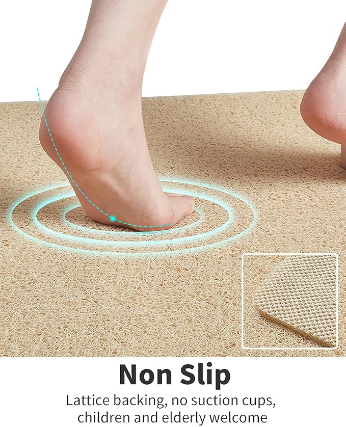 Non Slip Shower Mat, Comfortable Bath mat - Image 3