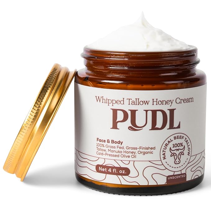 PUDL Grass Fed Beef Tallow for Skin Care by Unknown