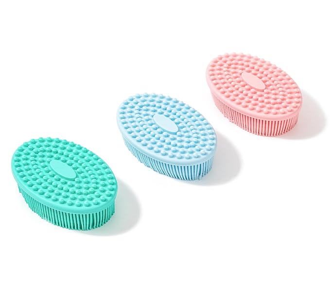 Premium Sensory Brush for Kids or Autism, Soft Silicone Body Scrubber, 2 in 1 - Image 5
