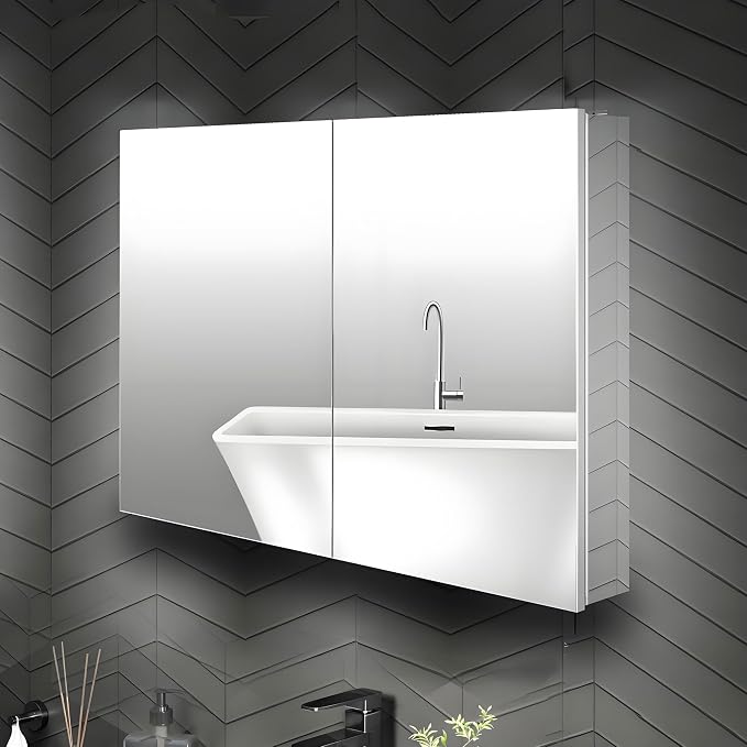32 x 24 Medicine Cabinet Mirror by AZDHOME