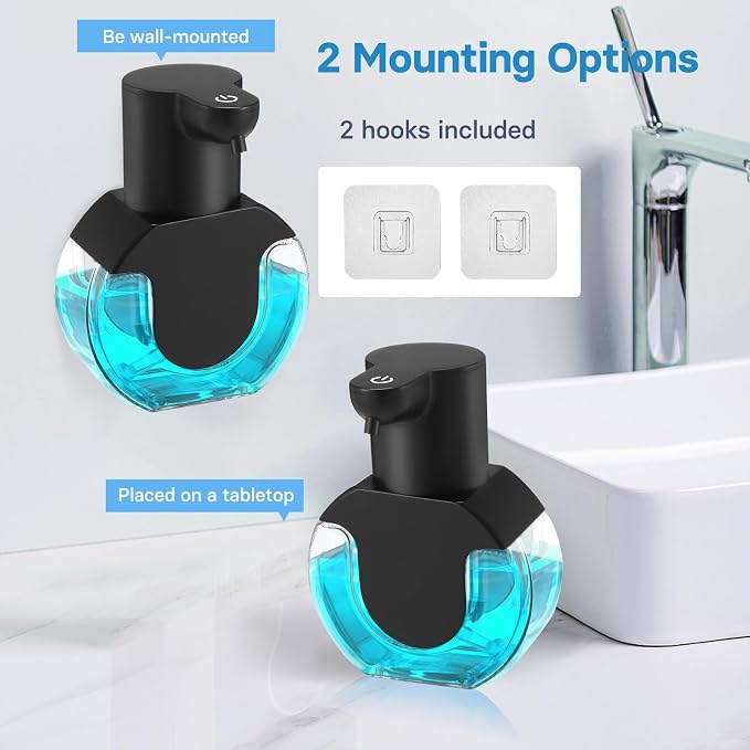 Automatic Soap Dispenser Touchless, 14.2oz/420ML Auto Liquid Soap Dispenser - Image 6