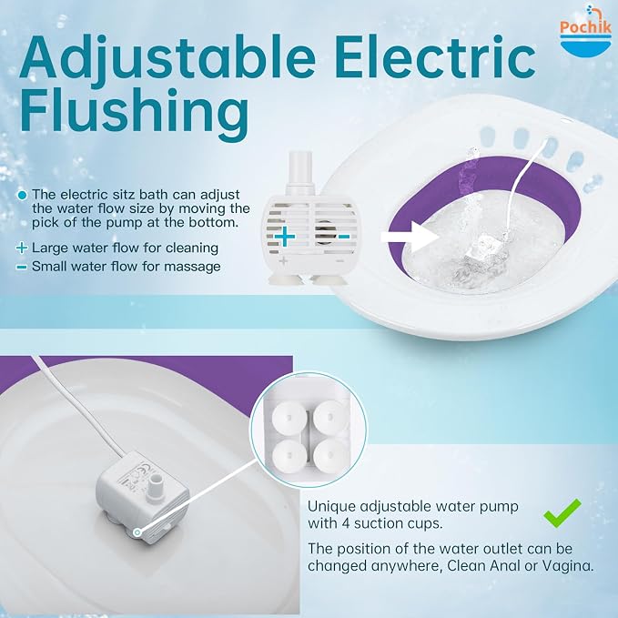 Pochik Electric Sitz Bath, Sitz Bath - Image 3