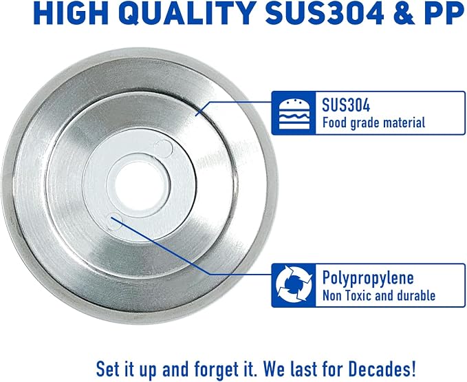 1/2" Thick Spacer for Tub Spout, Flange Trim Ring for Bath Faucet, Eschutcheon - Image 4