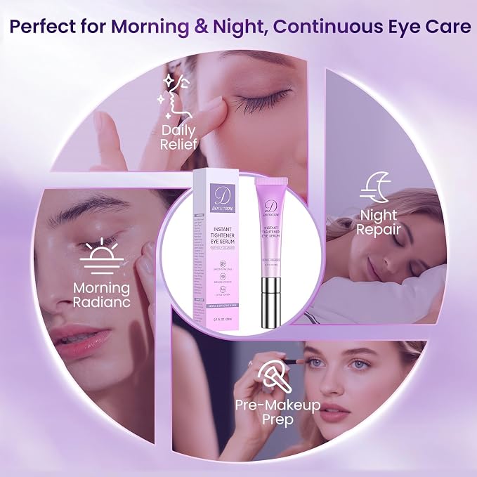 Caffeine & Retinol Under Eye Serum – Dermatologist-Tested, Fast Absorbing - Image 6