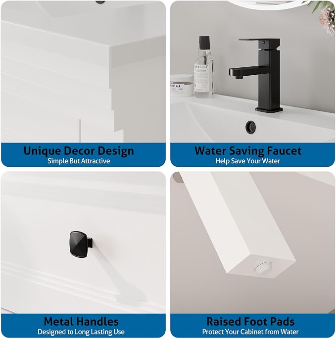 eclife 30" Bathroom Vanity - Image 6