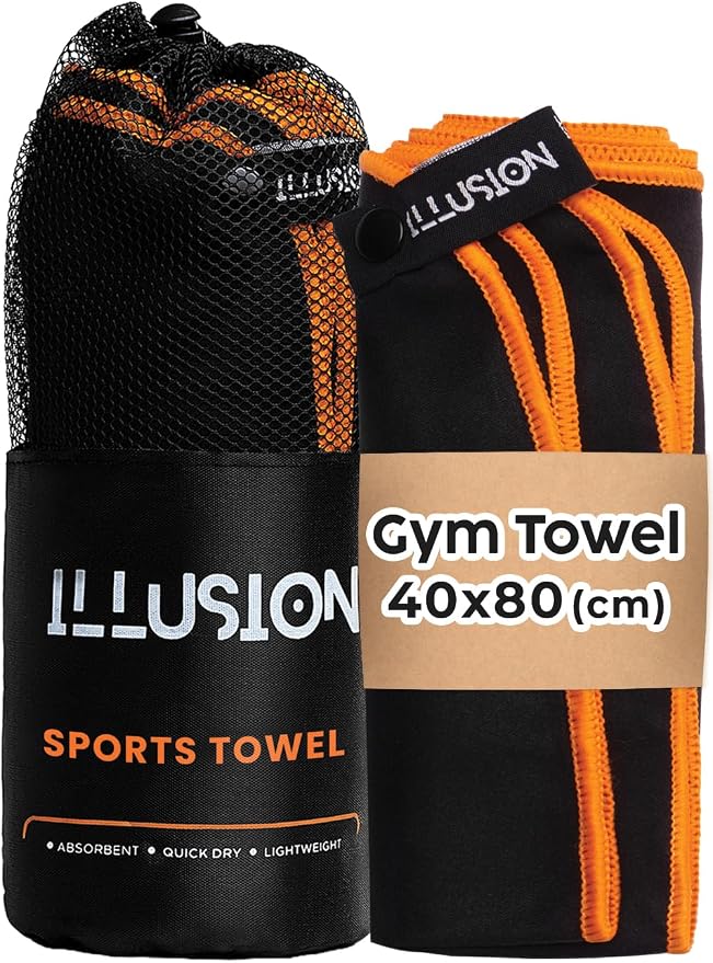 illusion Small Microfiber Gym Towels by Unknown