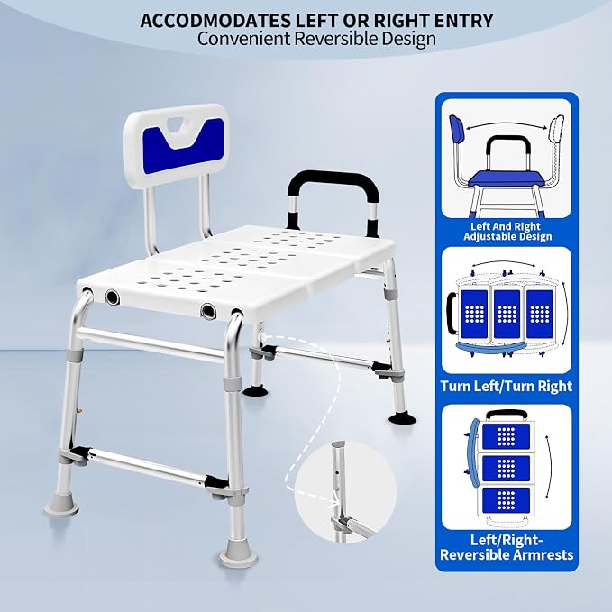 Heavy Duty Bath and Shower Bench - Image 2