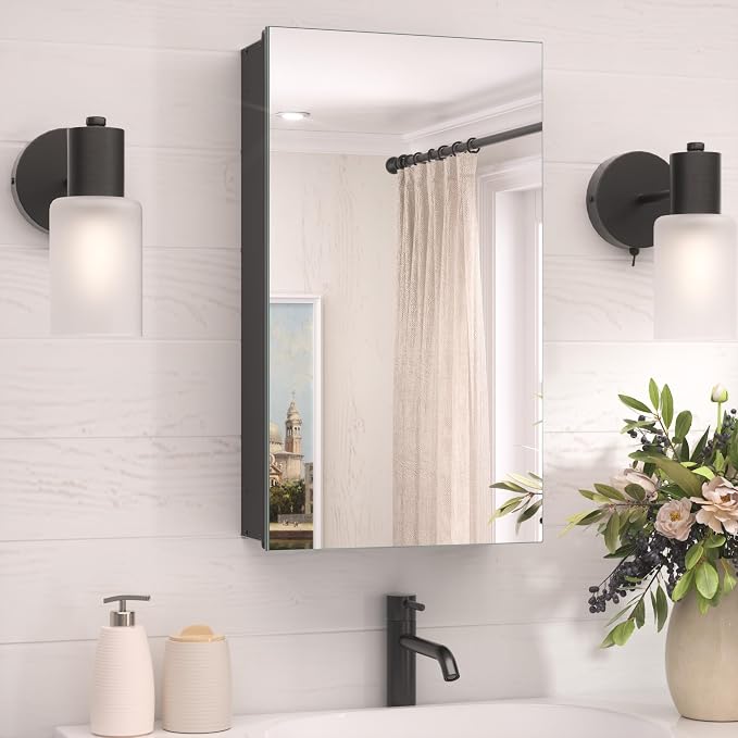 TokeShimi 14x24 Bathroom Mirror by RefinedBathroomAccessories