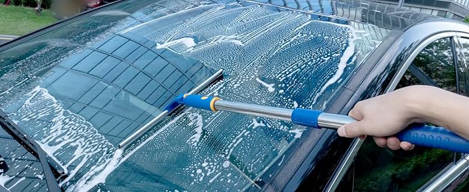 ITTAHO Shower Squeegee for Glass Doors, All-Purpose Extendable Window Squeegee - Image 8