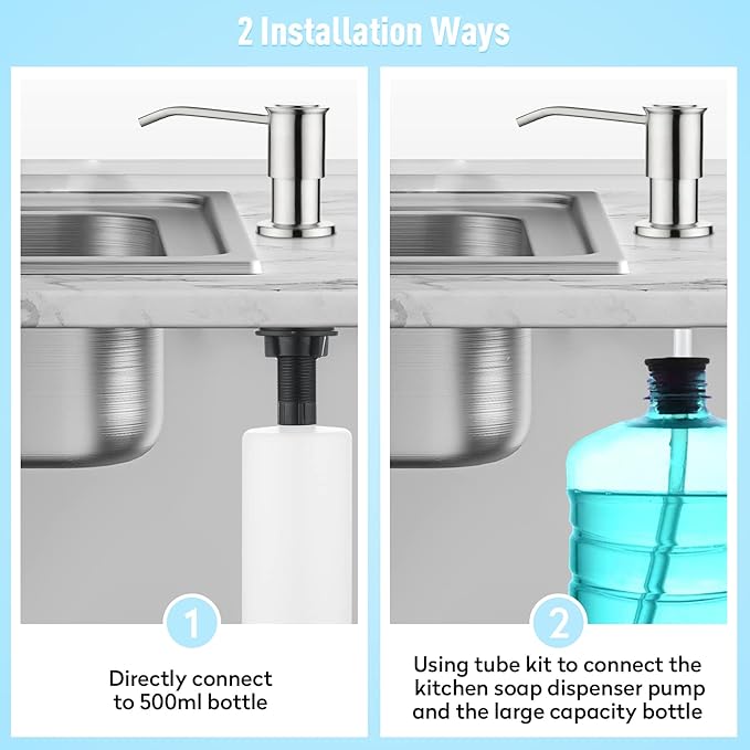 CREA Kitchen Sink Soap Dispenser Countertop - Image 4