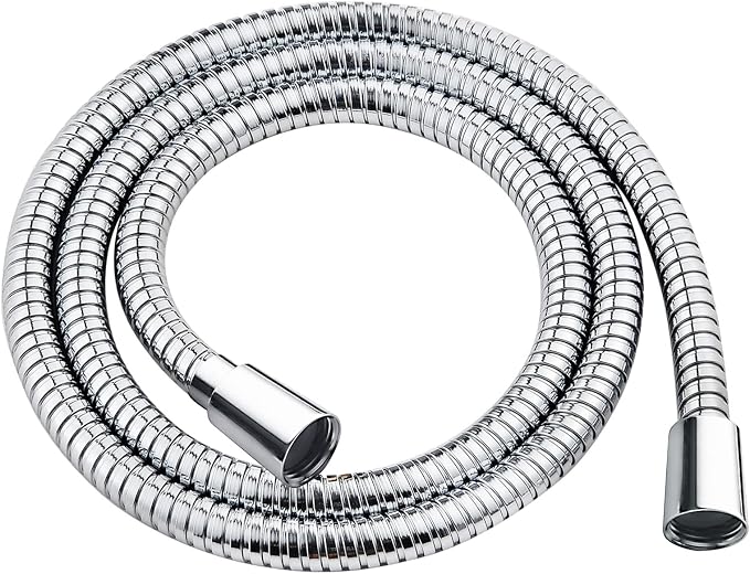 BRIGHT SHOWERS Shower Hose For Hand Held Shower Heads, 59 Inches Cord Stainless by BRIGHTSHOWERS