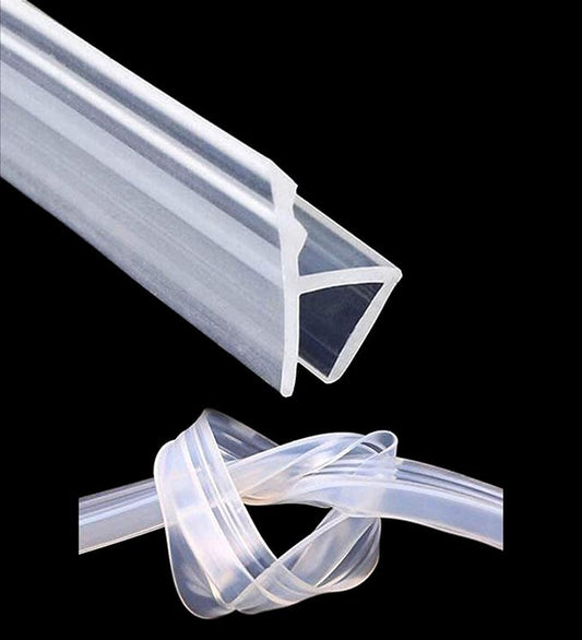 KRLIFCSL Glass Door Seal Strip, 10ft Frameless Weather Stripping Shower Door by KRLIFCSL