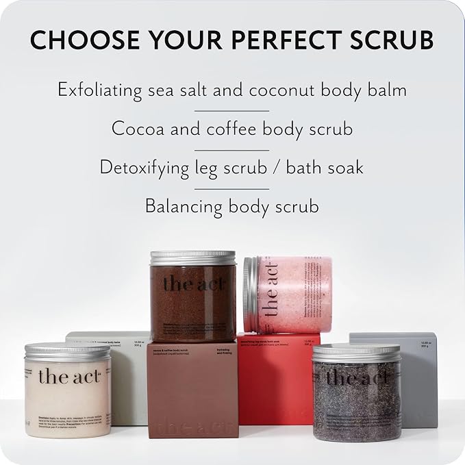 THE ACT Exfoliating Balancing Body Scrub - Image 7