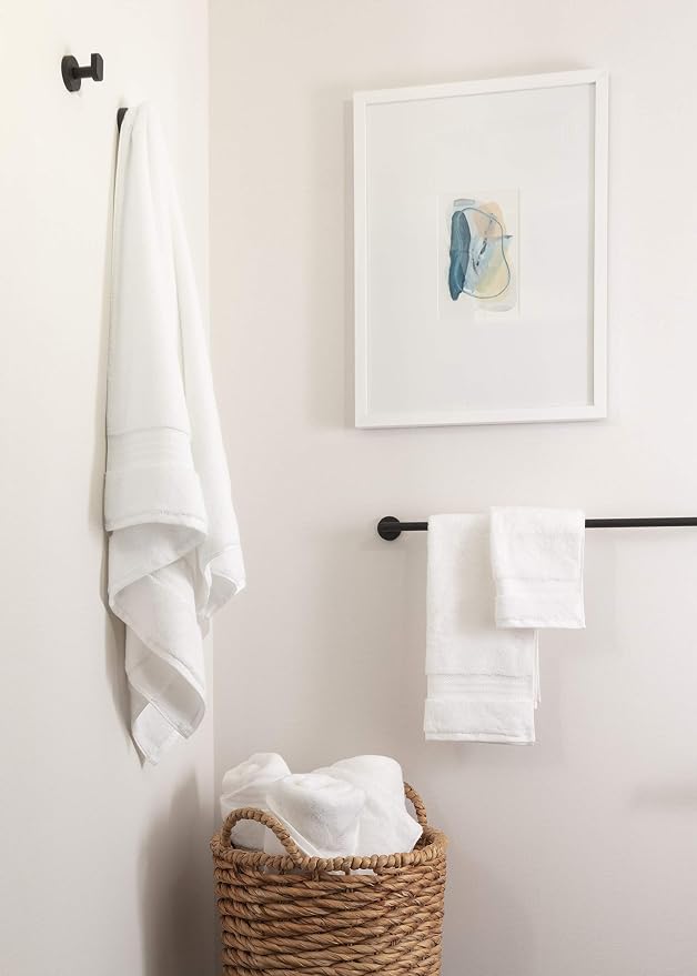 Fabdreams 100% Organic Cotton Bath Towel Set of 6 700 GSM Hotel Premium Plush - Image 2