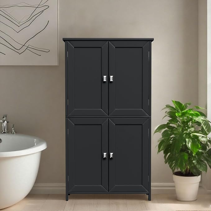 Bathroom Floor Storage Cabinet - Image 6
