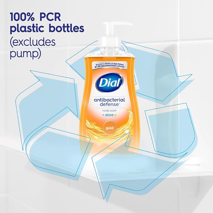 Dial Antibacterial Defense Liquid Hand Soap + Aloe, 52 Fl Oz Hand Soap Refill - Image 10