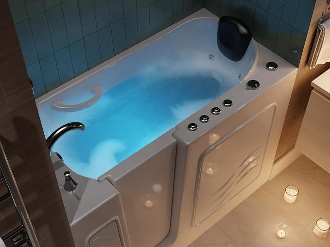 ANZZI Left Drain Walk-In Bathtub - Image 2