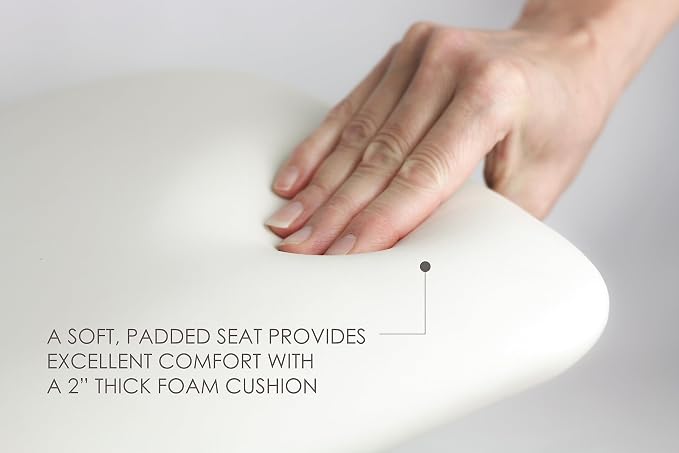 Seachrome Lift-Assist Shower Seat, L-Shaped Right-Hand, Wall Mount, Padded - Image 4