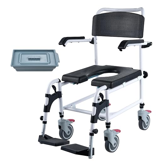 VEVOR Shower Commode Wheelchair by VEVOR